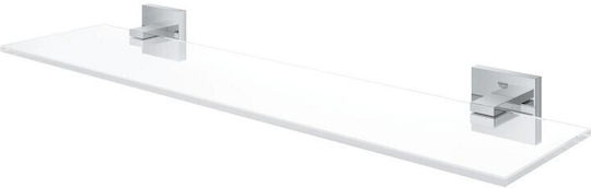 Grohe Raft Montat Pe Perete De Baie Din Sticlă Argintie