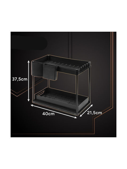 Suport De Masă Din Plastic 40x27.5x37.5cm Negru