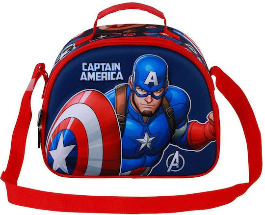 Captain America 3D Kinder Lunchtasche