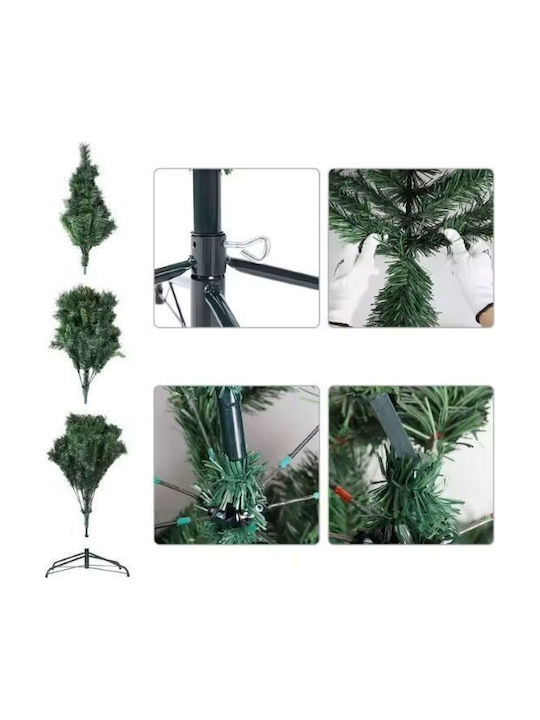 Artificial Christmas Tree Half Base Green 115 Cm