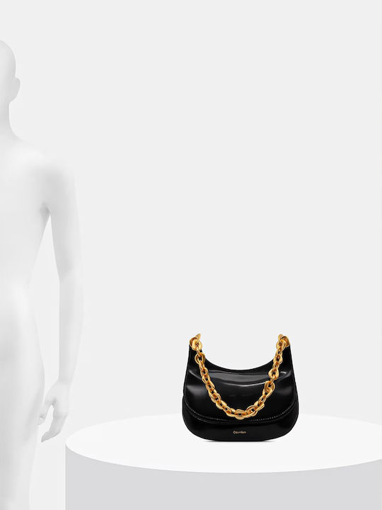 Leather Women's Bag Shoulder Black