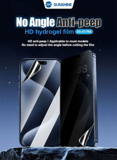 Sunshine 0.172mm Privacy Hidrogel Screen Protector (Galaxy S21 Ultra 5G)