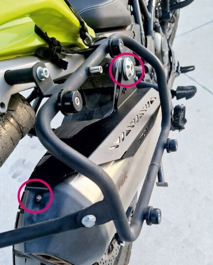 Cosmo Κάλυμμα Τελικού Εξάτμισης Benelli Trk 702 2023-2025