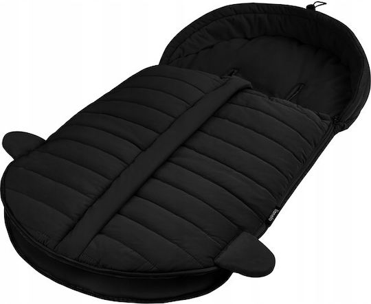 Lionelo Oli Universal Kinderwagen Fußsäcke Wasserdichte Schwarze 101x45cm