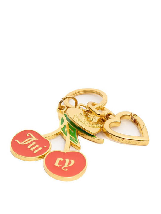 Juicy Couture Μπρελόκ Χρυσό