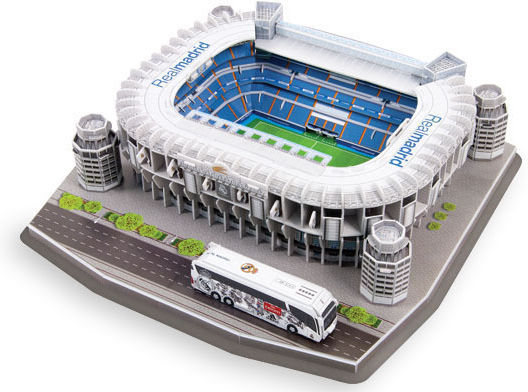 Terenul Real Madrid Puzzle 3D
