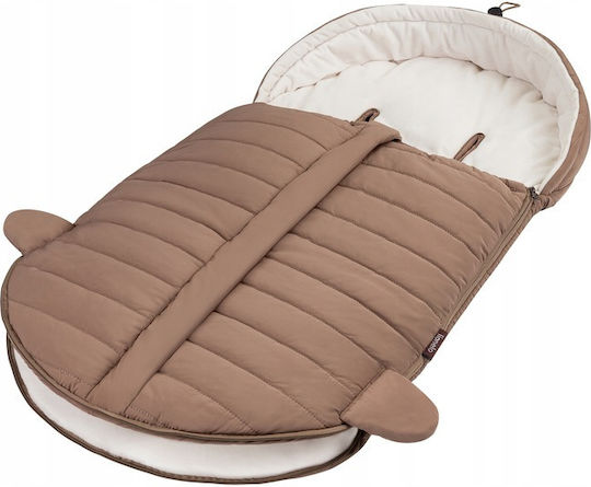 Lionelo Oli Universal Stroller Footmuff Waterproof Brown 45cm