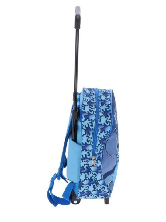 Rucksack Schulranzen Trolley Blau