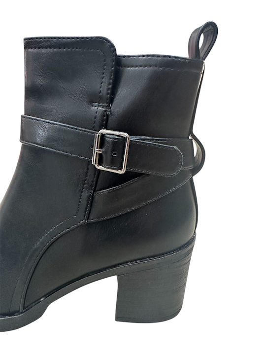 Stiefeletten Damen Schwarz