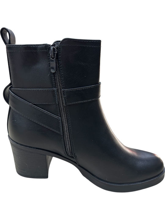 Stiefeletten Damen Schwarz