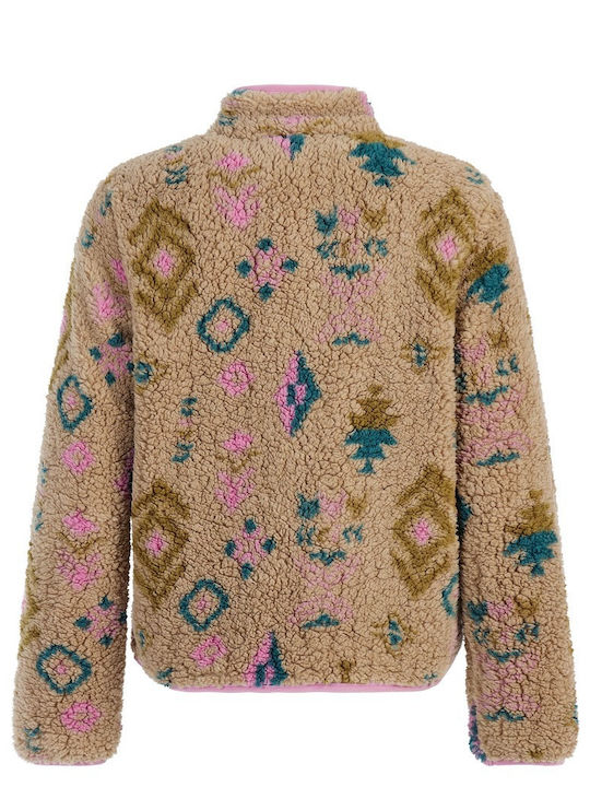 Full Women's Athletic Cardigan Vintage Pink