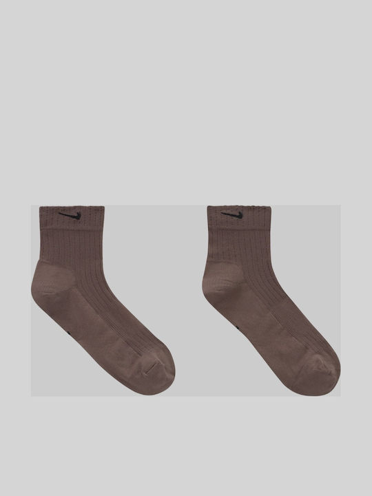 Nike Спортни Чорапи Кафяви 1 чифт