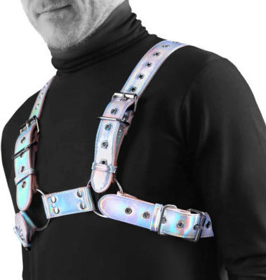 Ns Novelties Ανδρικό Harness Ασημί