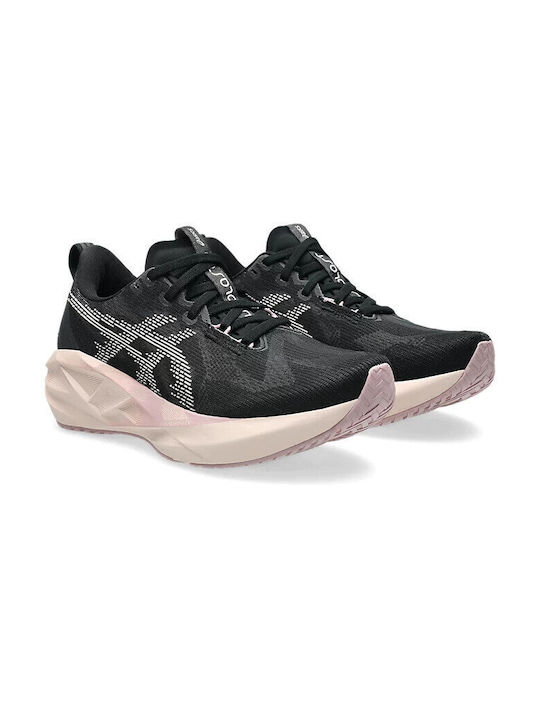 ASICS Novablast 5 Femei Alergare Black / Pearl Pink ASICS Novablast 5 Femei Alergare Black / Pearl Pink
