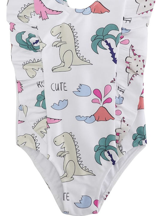 Beboulino Costum de baie pentru copii Întreg Alb