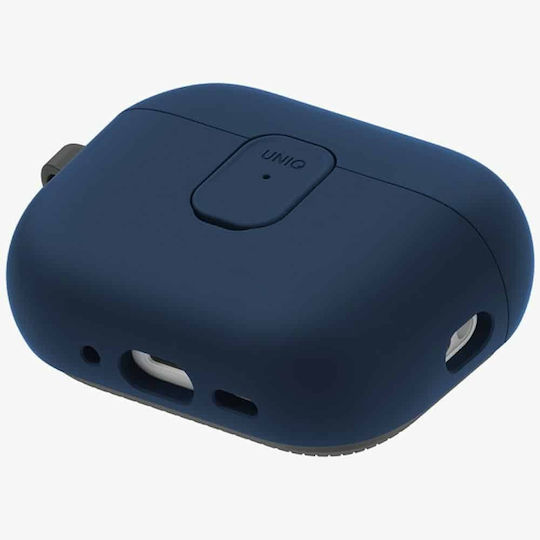 Uniq Clyde Θήκη Σιλικόνης / Πλαστική σε Μπλε χρώμα για Apple AirPods Pro 3