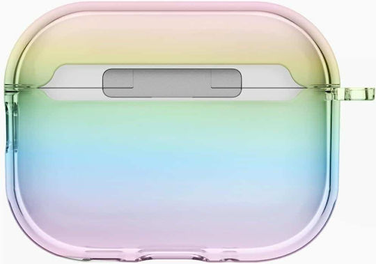 Uniq Hülle Silikon mit Haken in Mehrfarbig Farbe für Apple AirPods Pro 3