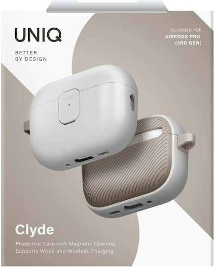 Uniq Clyde Калъф в Сив цвят за Apple AirPods Pro 3