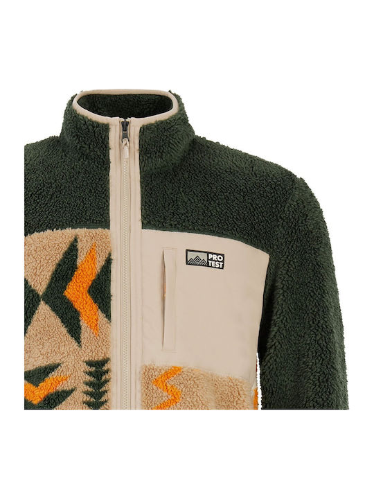 Ανδρική Ζακέτα Fleece Kale Green