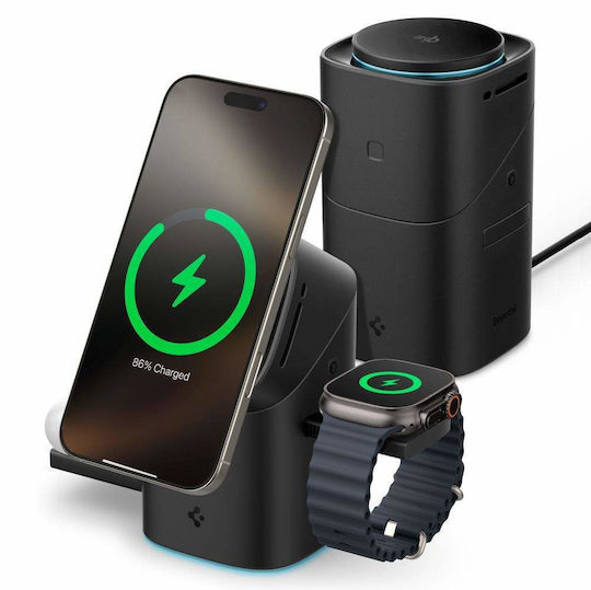 Spigen Φορτιστής Magsafe 25W Power Delivery Μαύρος (Essential)