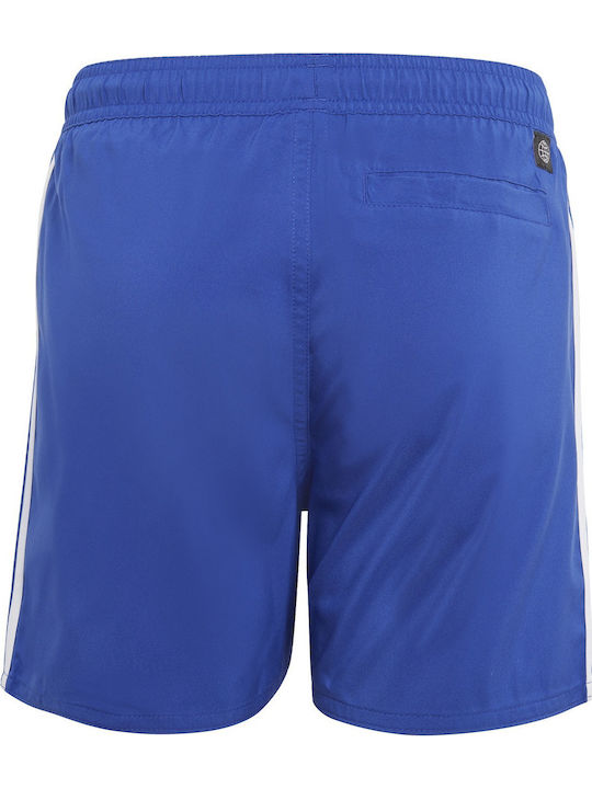 adidas 3-Stripes Kids Swimwear Swim Shorts Blue
