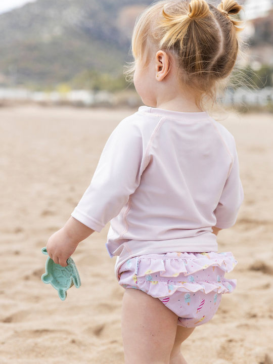 Saro Ice Creams Kids Swimwear Swim Diaper Light Blue