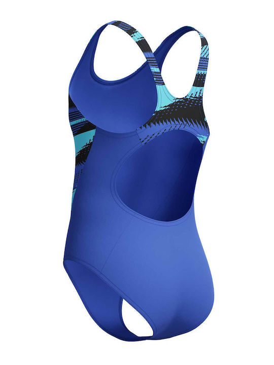 Speedo Hyperboom Splice Muscleback Детски Бански Една част Син