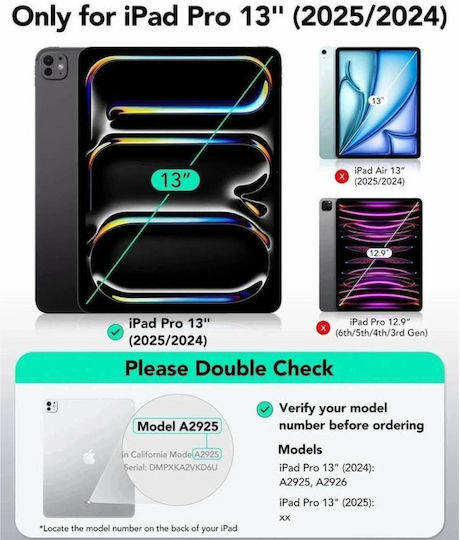 ESR Armorite Displayschutzfolie (iPad Pro 2024 13" German translation: iPad Pro 2024 13")