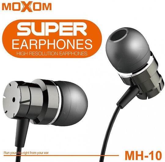 Moxom MH-10 În ureche Handsfree cu Mufă 3.5mm Negru