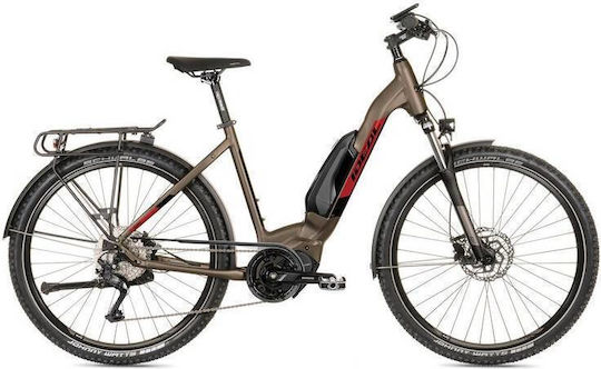 Ideal 27.5" 2026 Brown Electric City Bicycle