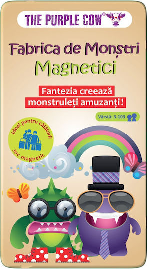 Joc de Societate Magnetic Coin Factory pentru 2 Jucători 3+ Ani Purple Cow