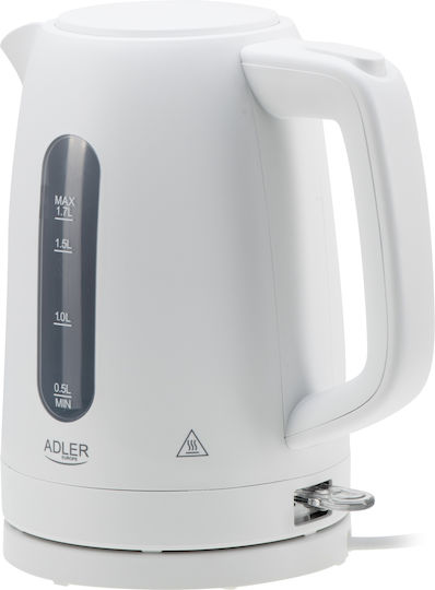 Adler Kettle 1.7lt 1379W White