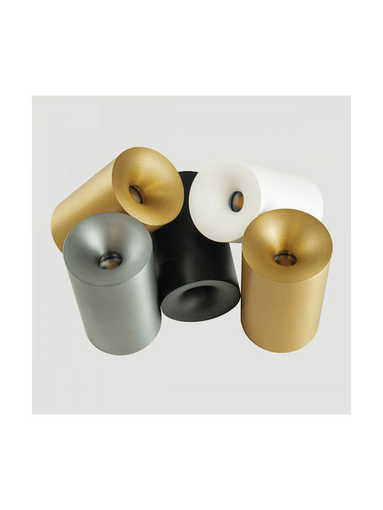 Zambelis Lights Outdoor Ceiling Spot with Integrated LED in Bronze Color 25298