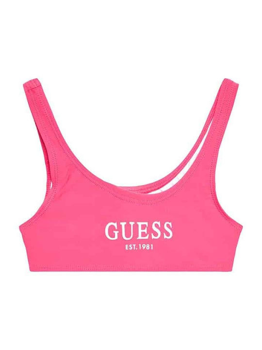 Guess Παιδικό Μαγιό Μπικίνι Ροζ Guess Παιδικό Μαγιό Μπικίνι Ροζ
