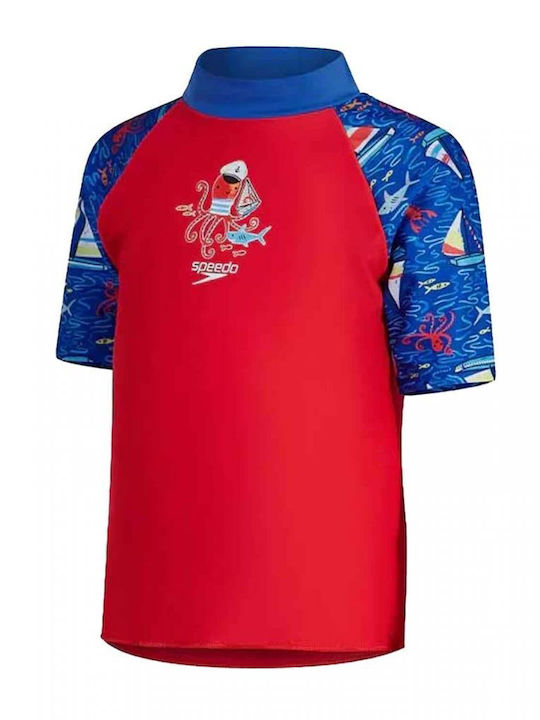 Speedo Digital Παιδικό Μαγιό Σετ Blue/red