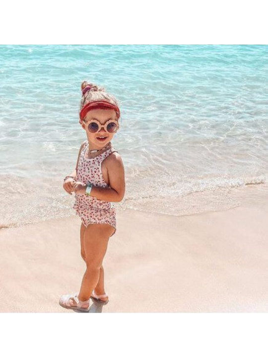 Swim Essentials Детски Бански Една част Old Pink Leopard