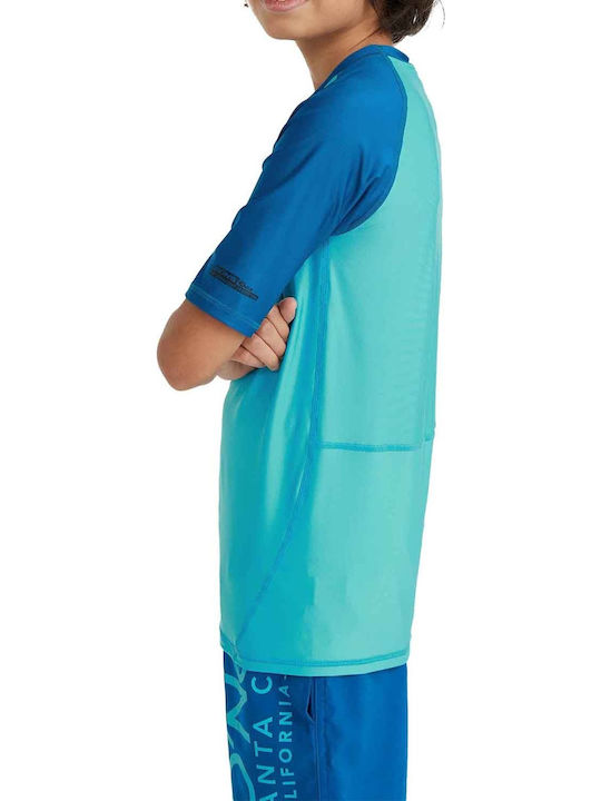 O'neill Essentials Cali Short Sleeve Skin Kids' Shirt - Blue