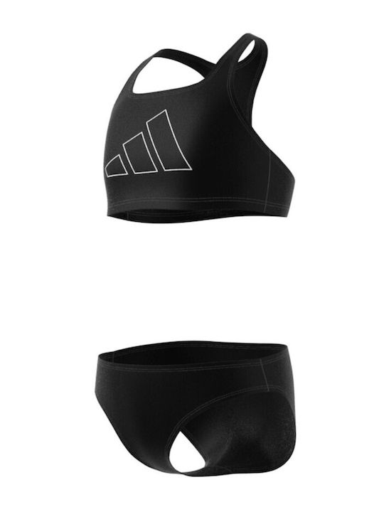 adidas Performance Big Bars Παιδικό Μαγιό Μπικίνι Μαύρο