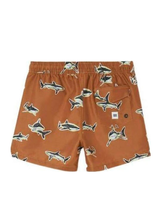 Mayoral Ecofriends Kids Swimwear Swim Shorts Tabac Brown