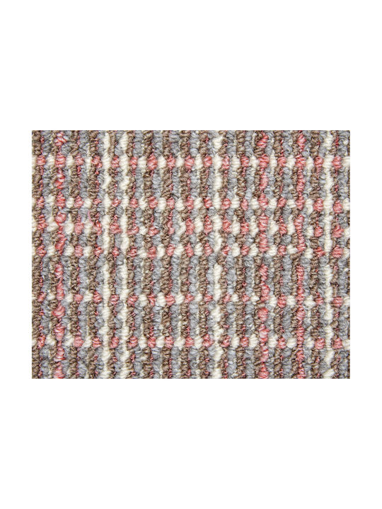 Nikotex Teppiche Rutschfeste Wohnzimmer Teppich Warren Grau-Rosa 160x240