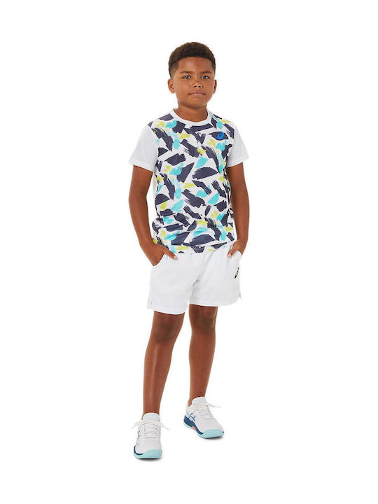 Sportliche Kinder-Shorts/Bermudas Tennis Weiß