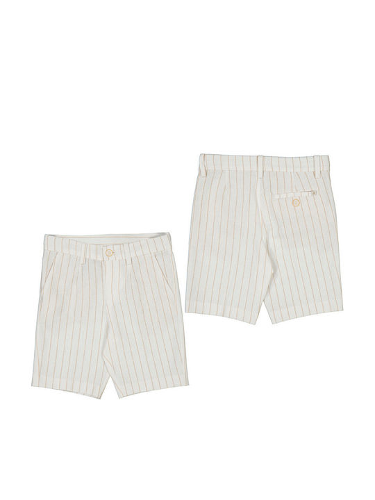 Kinder-Shorts/Bermudas Stoff Weiß