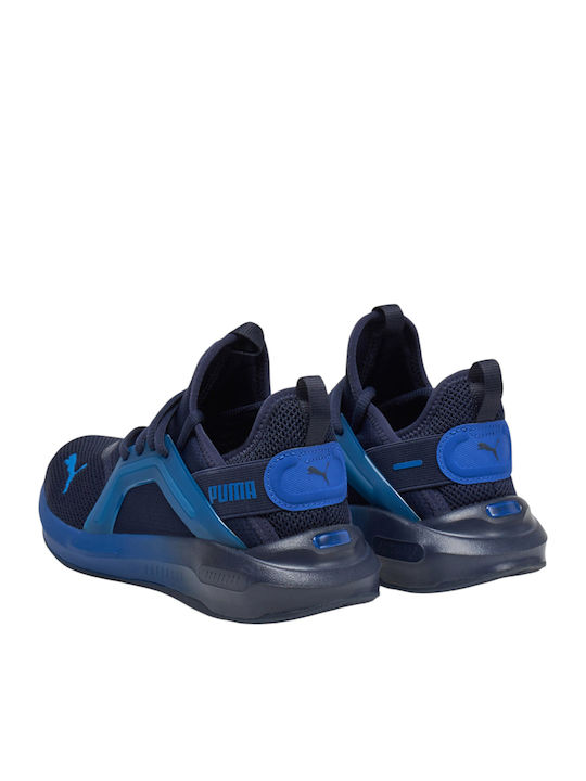 Softride Enzo Kids Sports Shoes Running with Laces Blue