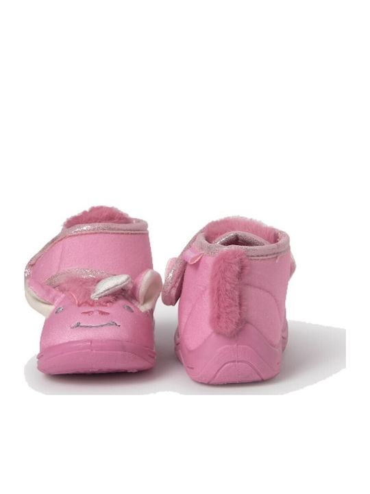 Kinderhausschuhe Stiefel Rosa