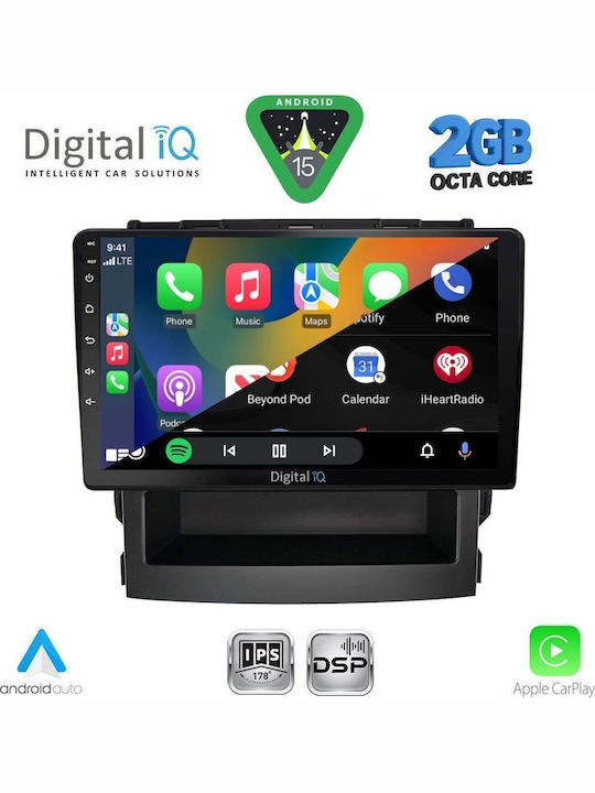 Digital IQ Car Audio System for Subaru Forester / Impreza 2019 (Bluetooth/USB/WiFi/GPS/Apple-Carplay/Android-Auto) with Touch Screen 9"