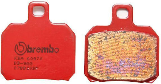 Brembo Rear Road Metallic Brake Pads 53.7x50.8x7mm Aprilia Etv Rs Rsv Sl Tuono Benelli Tnt Tornado Trek Bombardier Traxter Cagiva