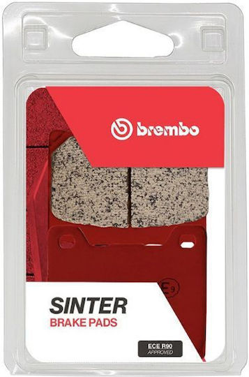 Brembo Rear Road Metallic Brake Pads 53.7x50.8x7mm Aprilia Etv Rs Rsv Sl Tuono Benelli Tnt Tornado Trek Bombardier Traxter Cagiva