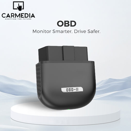 Carmedia Διαγνωστικό Αυτοκινήτου OBD 2 με Bluetooth