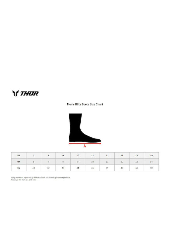Thor Μπότες Ανδρικό Blitz Xrs 3410-3148 Ζευγάρι