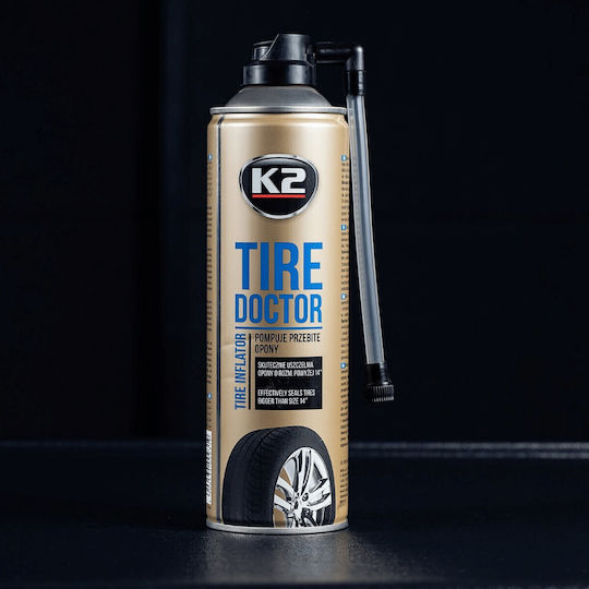 K2 Σπρέι Αφρού Επισκευής Ελαστικών 500ml 1τμχ